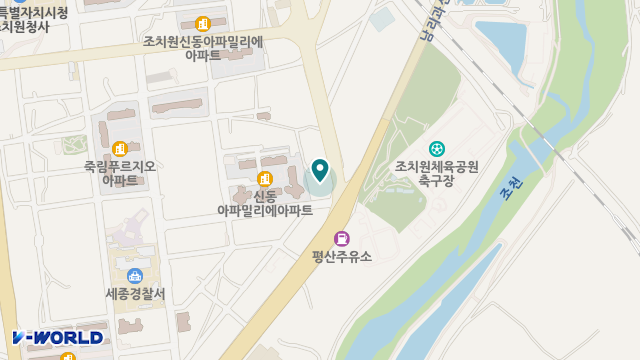 세종주간보호센터 위치 지도