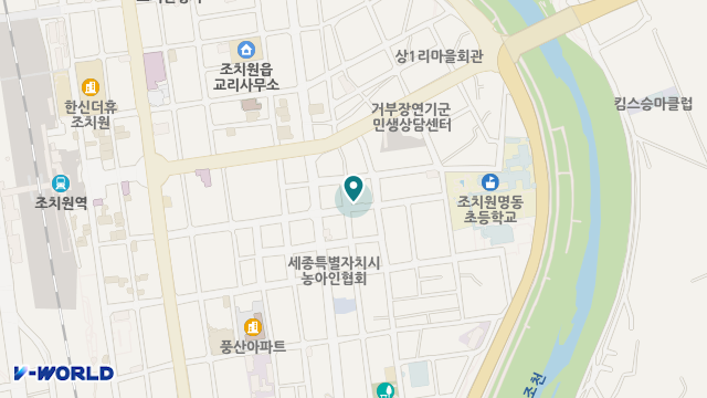 정감재가방문요양센터 위치 지도
