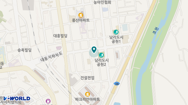 건강복지용구센터 위치 지도