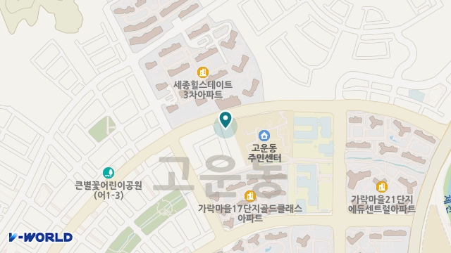 마음숲 재가복지센터 위치 지도