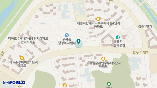 가람재가복지센터 위치 지도