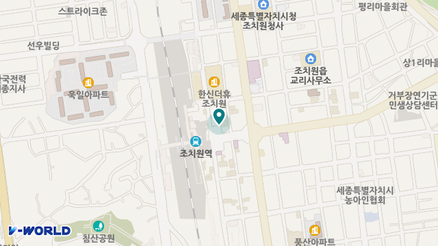 세종방문간호센터 위치 지도