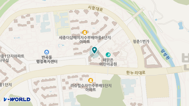 정담케어방문요양센터 위치 지도