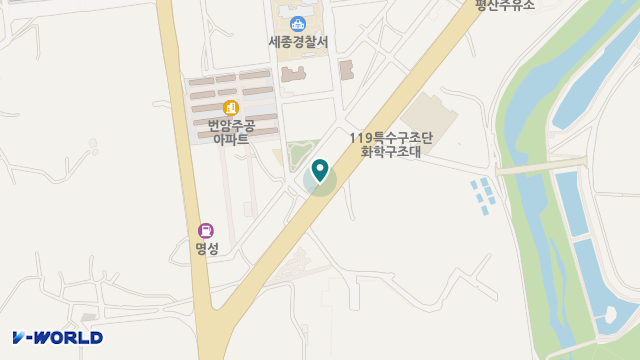 나눔재가복지센터 위치 지도