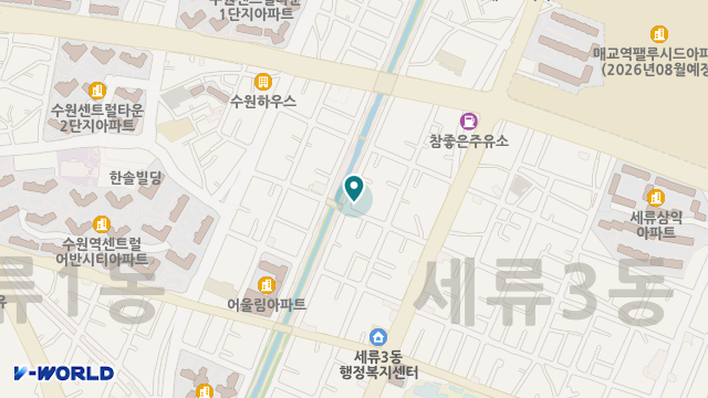 버드내재가노인복지센터 위치 지도