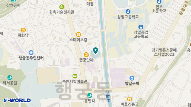 팔달노인주간보호센터 위치 지도