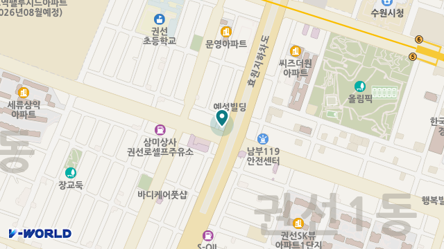 (주)효자노치원 위치 지도