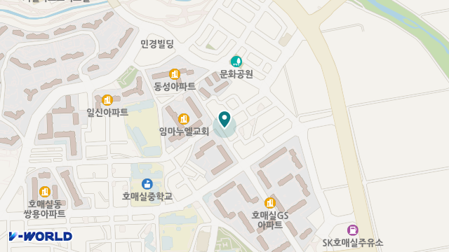 한마음 주야간보호센터 위치 지도