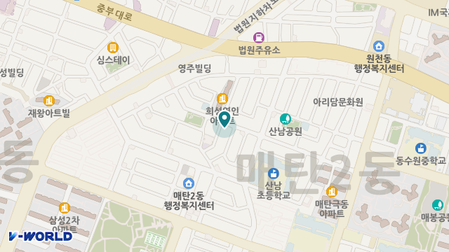 행복플러스노인복지센터 위치 지도