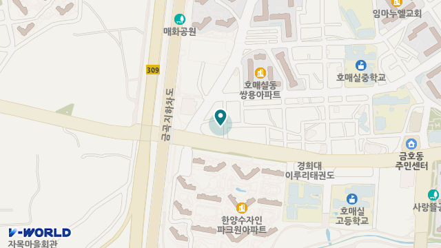 마실주야간보호센터 위치 지도