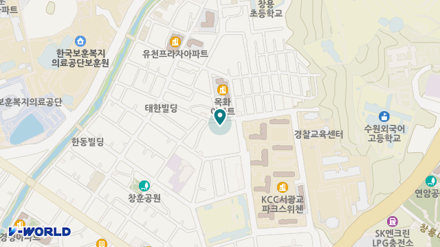다원재가복지센터 위치 지도