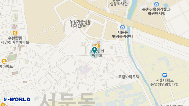 서광노인가정방문요양센터 위치 지도