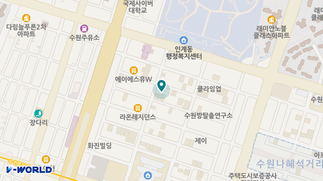 (A)비지팅엔젤스 수원팔달방문요양지점 위치 지도