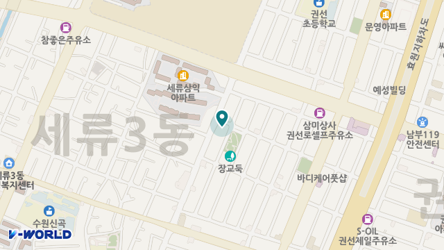 The-편한노인주간보호센터 위치 지도