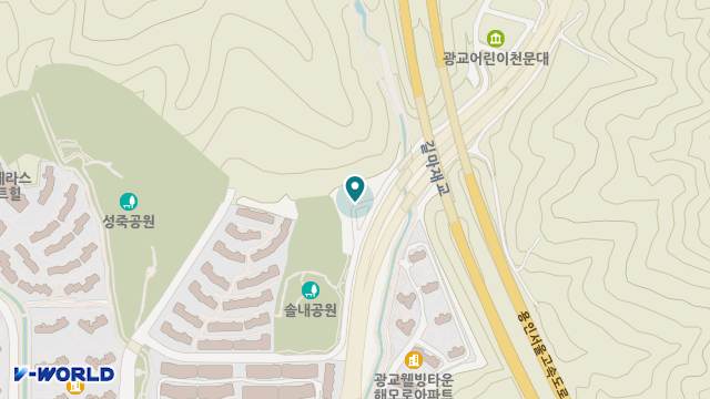 광교주간보호센터 위치 지도