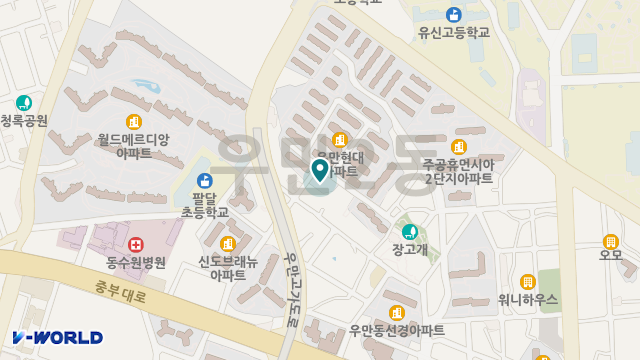 우리재가복지센터 위치 지도