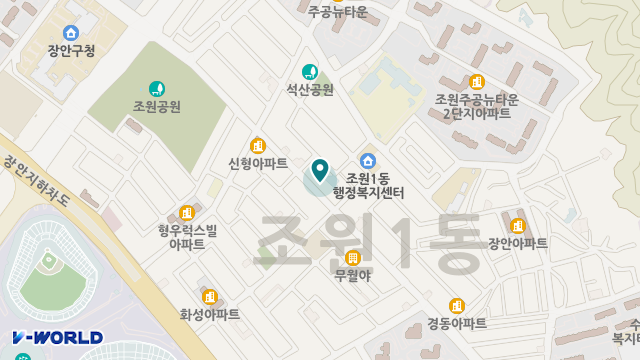 (주)아주편한재가복지센터 위치 지도