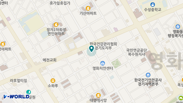 경기나눔복지센터 위치 지도