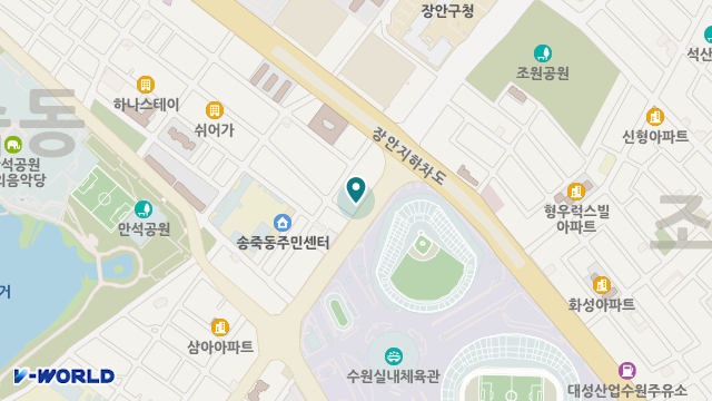 북수원노인주간보호센터 위치 지도