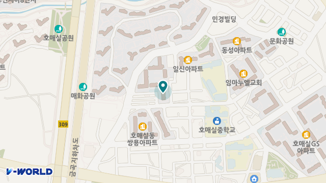 로뎀재가노인복지센터 위치 지도