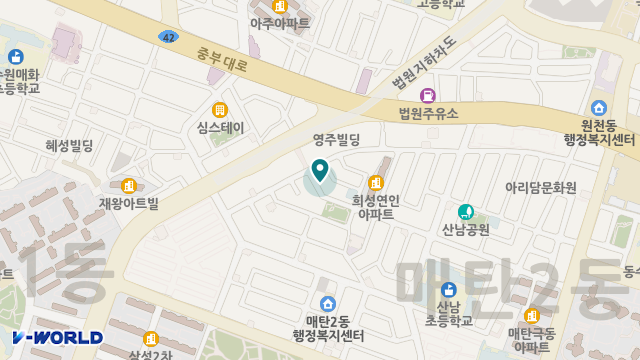 나누리 재가복지센터 위치 지도