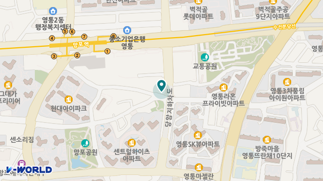 효벤트 주간보호센터 위치 지도