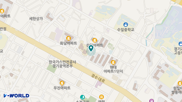 (A)비지팅엔젤스 수원장안방문요양지점 위치 지도