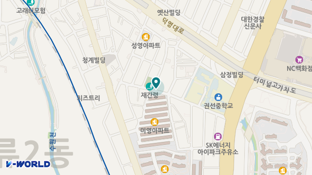 온맘터치 권선세류점 위치 지도