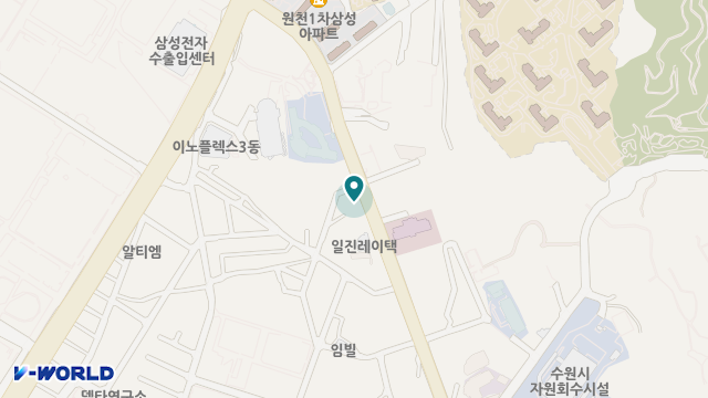 케어네이션 방문요양센터 수원영통점 위치 지도