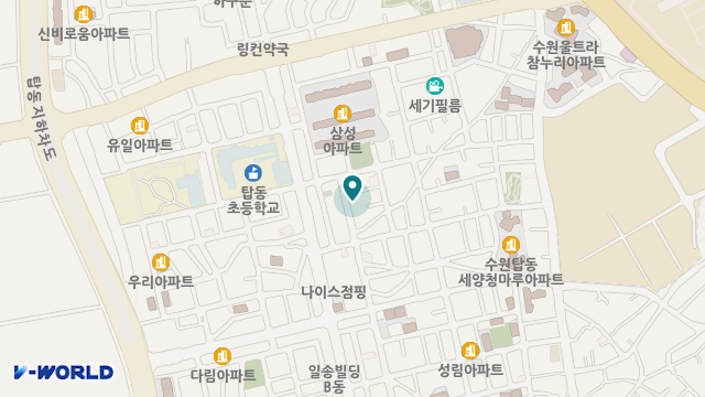 탑동재가요양센터 위치 지도