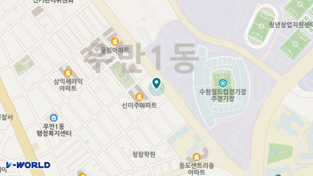 봄 주간보호센터 위치 지도