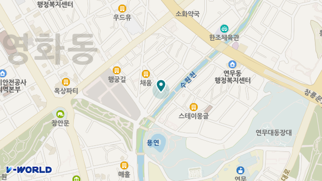 화홍재가방문요양센터 위치 지도
