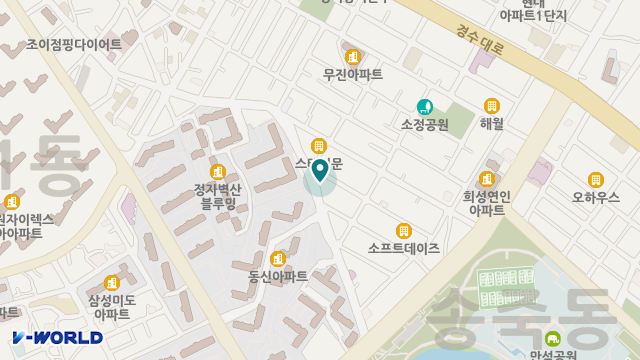 힐링나무 방문요양센터 위치 지도