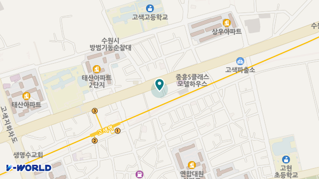효천사랑재가복지센터 위치 지도