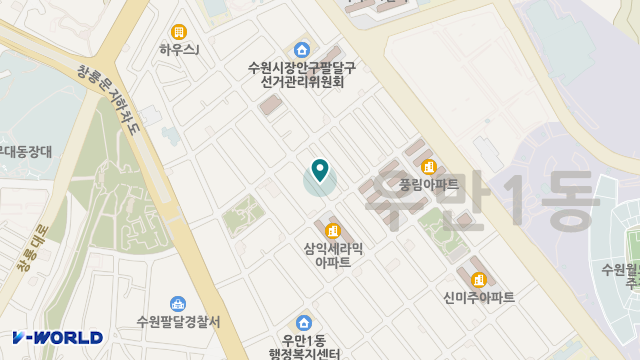 한빛재가복지센터 위치 지도