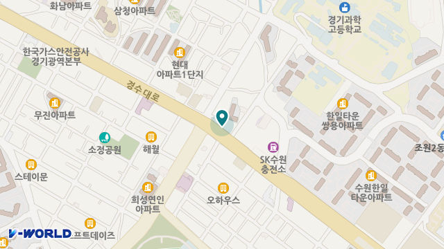 새롬노인복지센터 위치 지도
