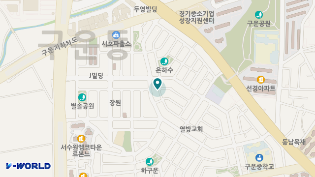 서수원효재가센터 위치 지도