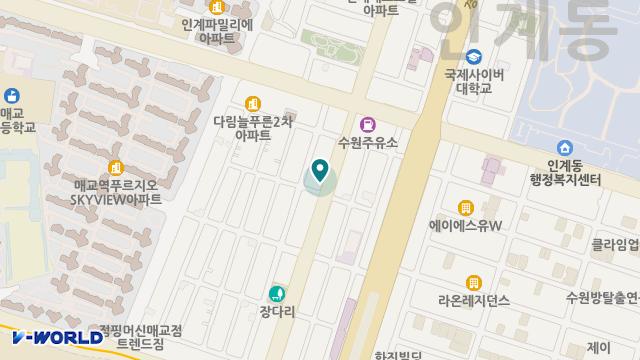 아들과딸 수원시 주간보호센터 팔달구 영통구 권선구 위치 지도