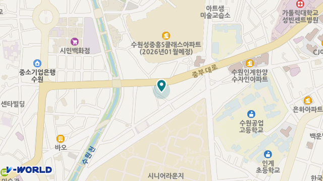 수 주간보호센터 팔달점 위치 지도