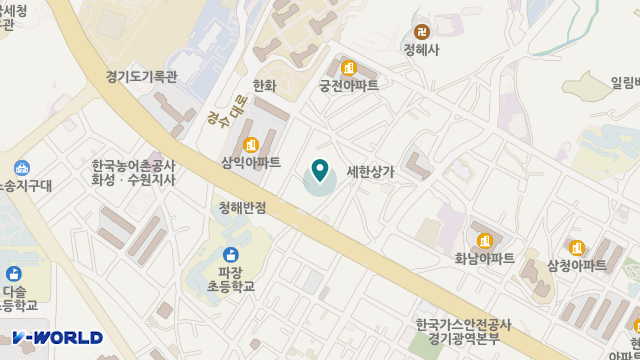 백세누리복지용구 위치 지도