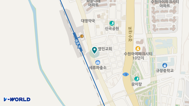 주영방문요양 위치 지도
