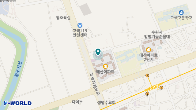 수데이케어센터 위치 지도