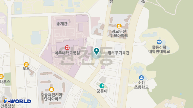 KB골든라이프케어 광교 케어센터 위치 지도