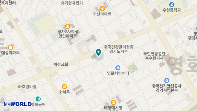 (A)비지팅엔젤스 북수원방문요양간호지점 위치 지도