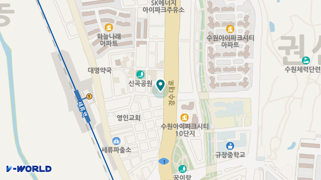 다원재가복지센터 위치 지도