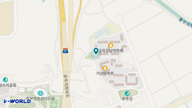 금곡노인복지센터 위치 지도