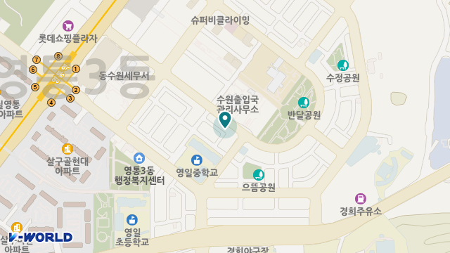 온가족복지재가센터 위치 지도