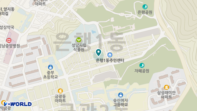 YMCA노인복지센터 위치 지도
