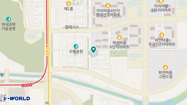 하얀마을복지회관 주간보호센터 위치 지도