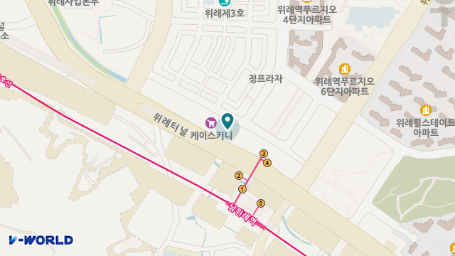 사랑드림주야간보호센터 위치 지도